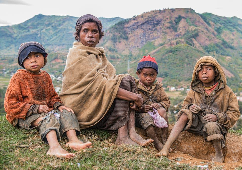 Niños de la región de Sava, en Madagascar