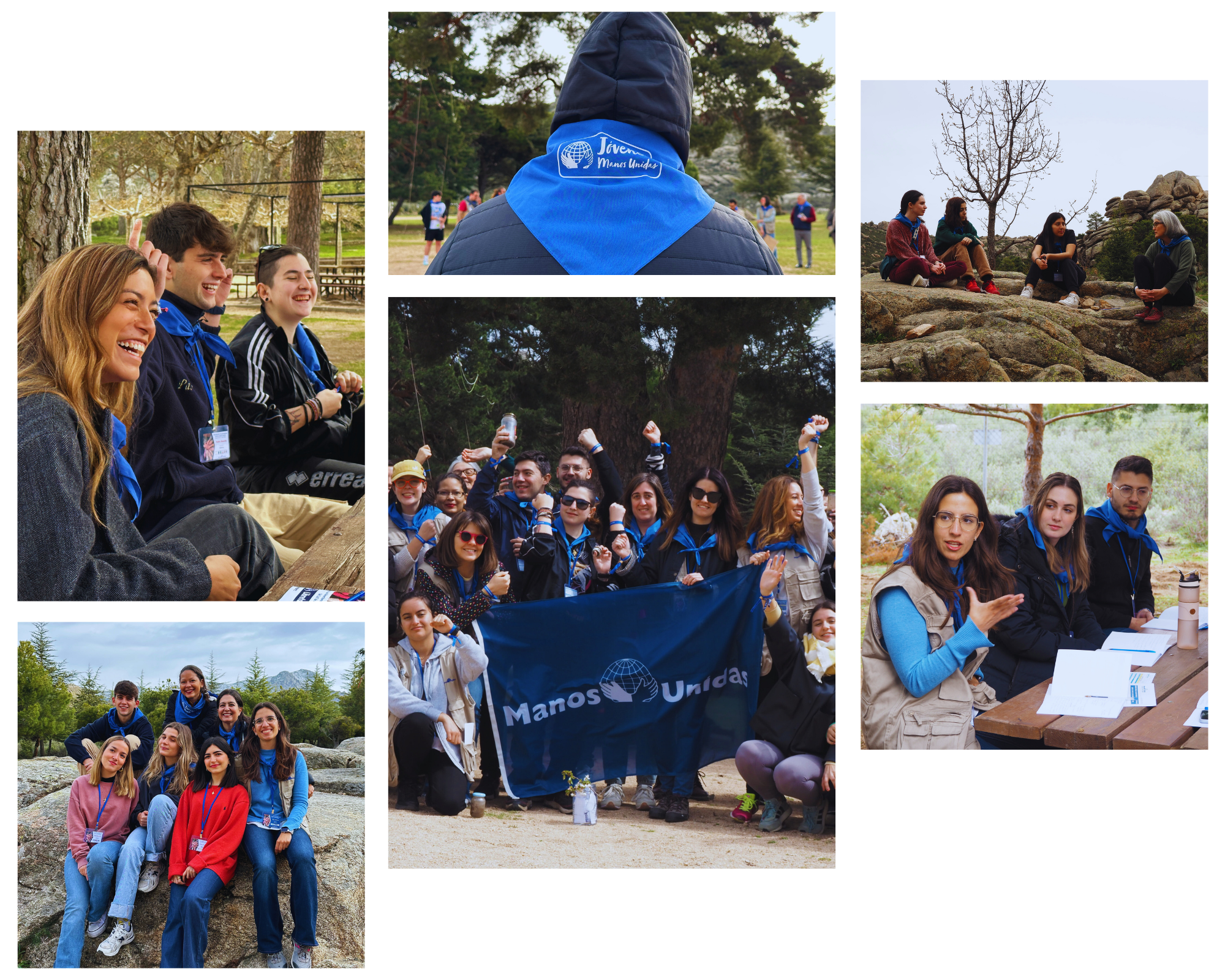 Collage jóvenes