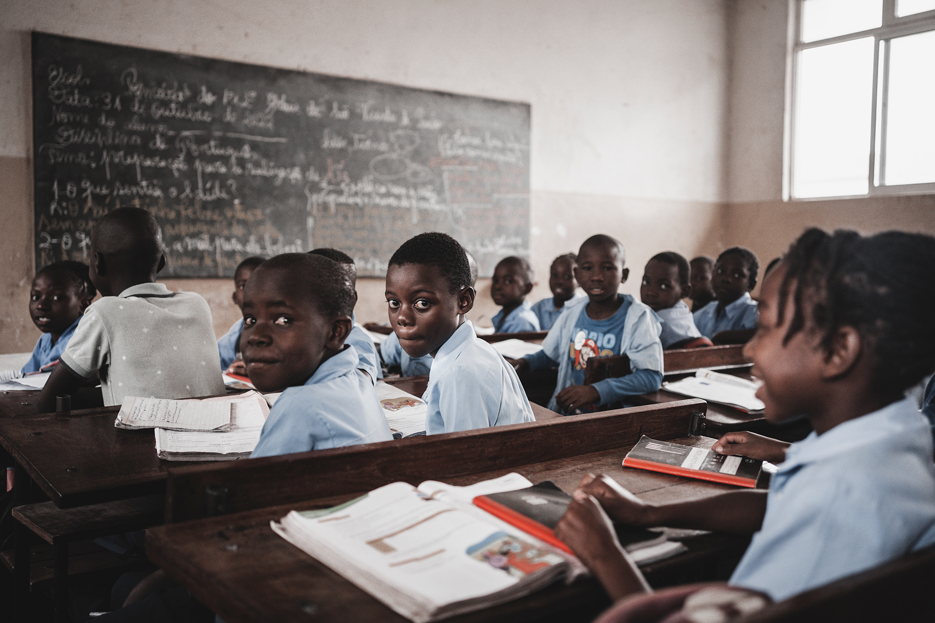 Educación. Mozambique. Javier Carbajal