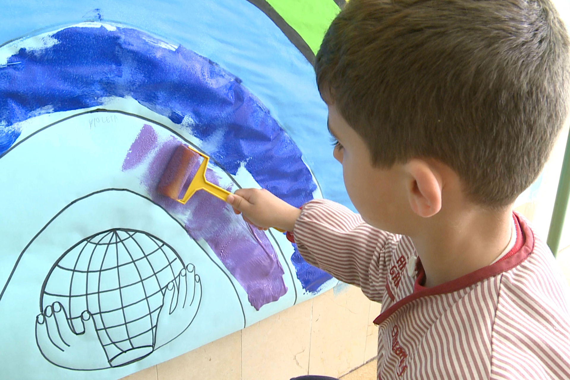 Actividad infantil. Manos Unidas