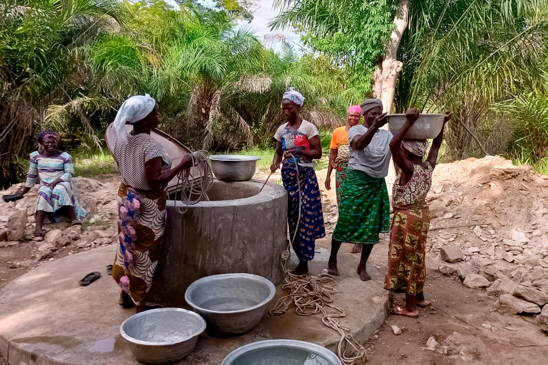 Acceso al agua potable y al saneamiento en Togo