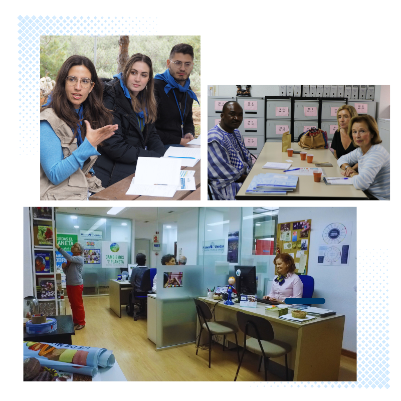 Equipo. Decoración web