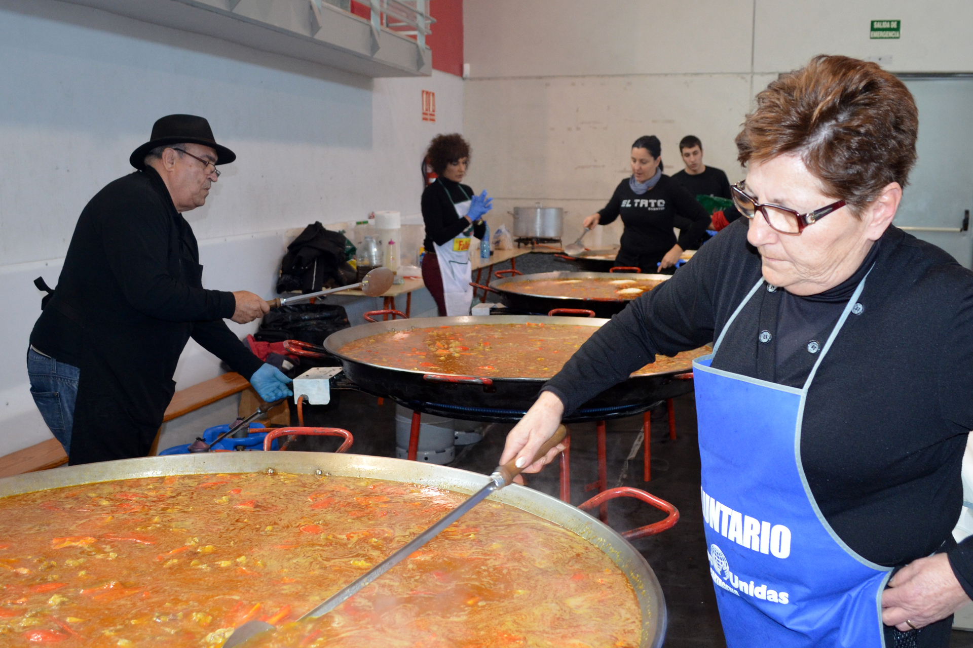 Paella solidaria. Manos Unidas