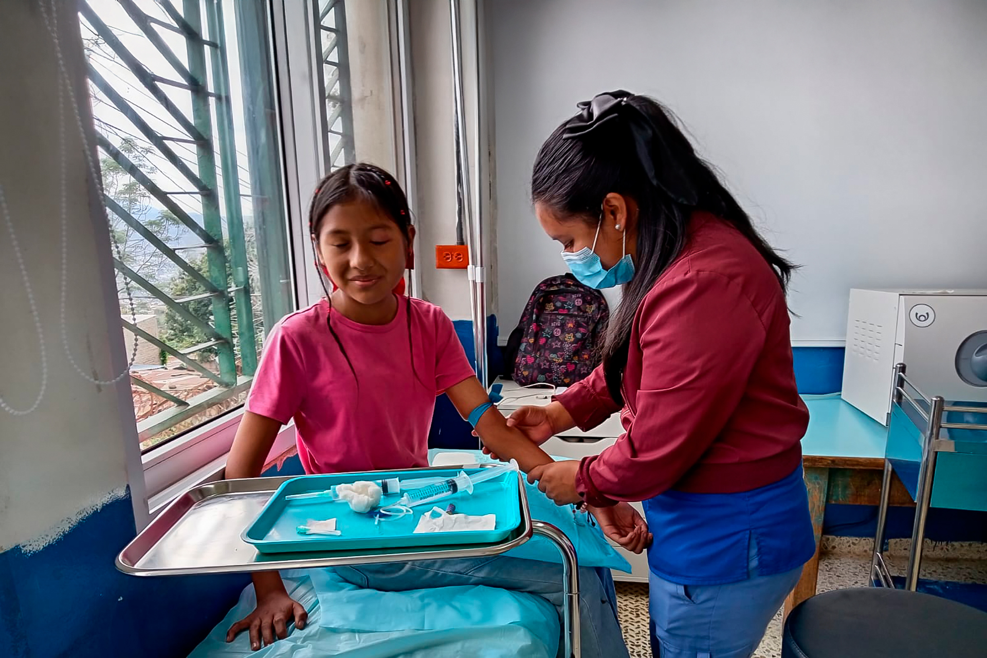 Prevención de la salud y la desnutrición en barrios marginales de Tegucigalpa