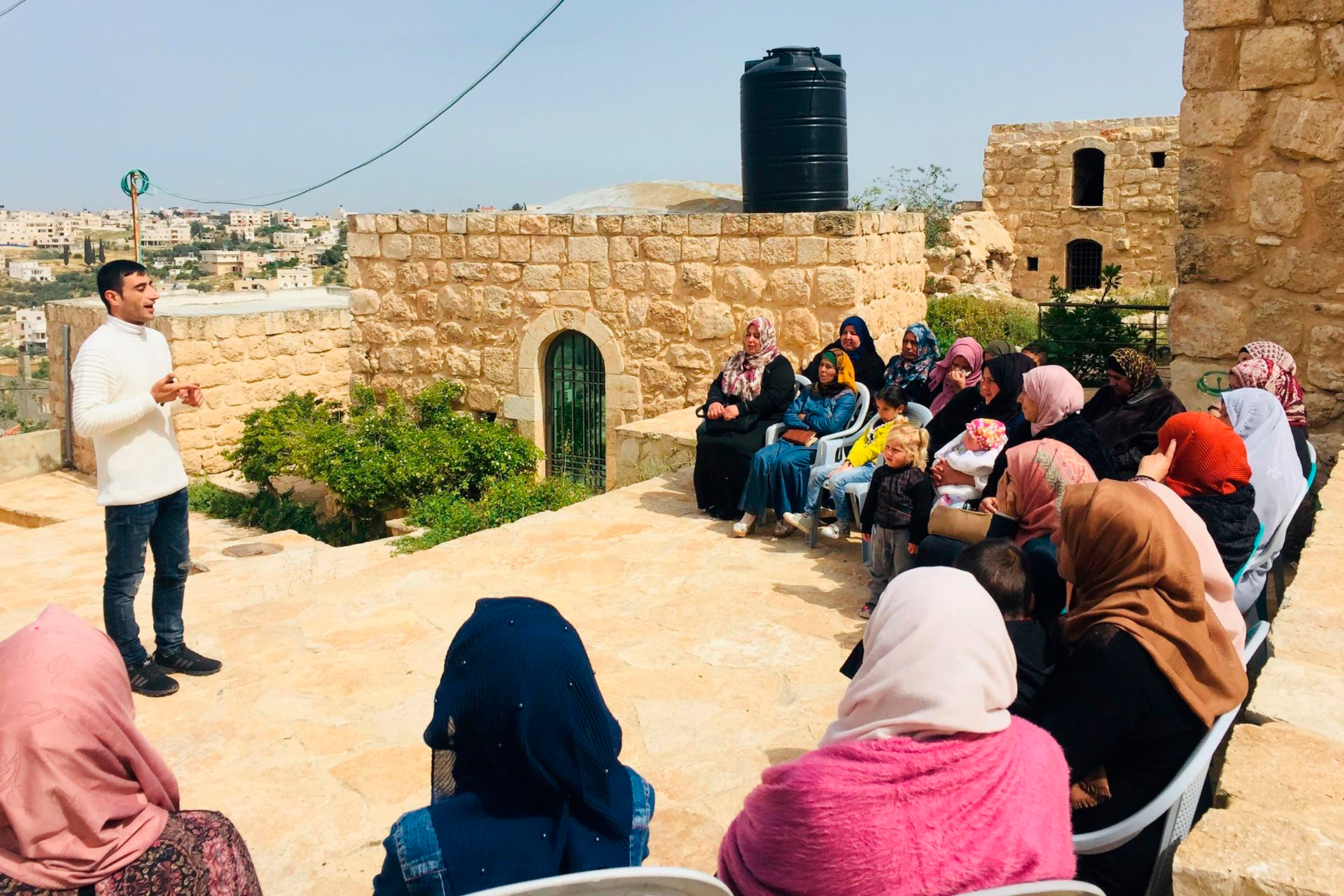 Fortalecimiento de las comunidades beduinas jahalin en Cisjordania