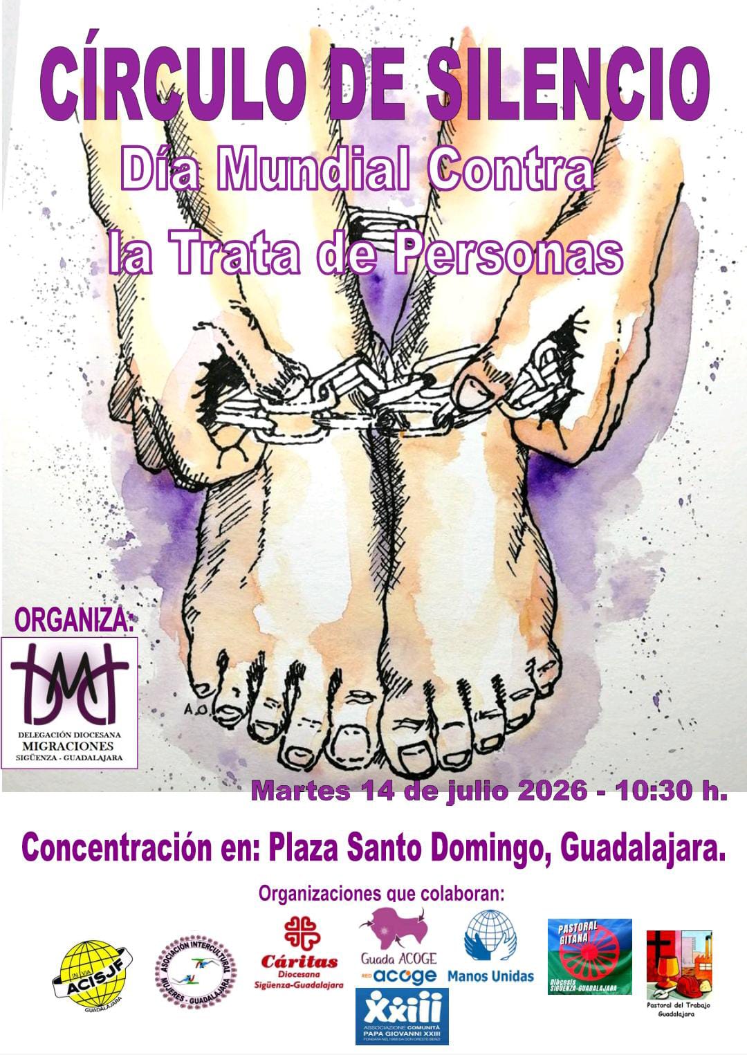 Día Mundial Contra la Trata de Personas.