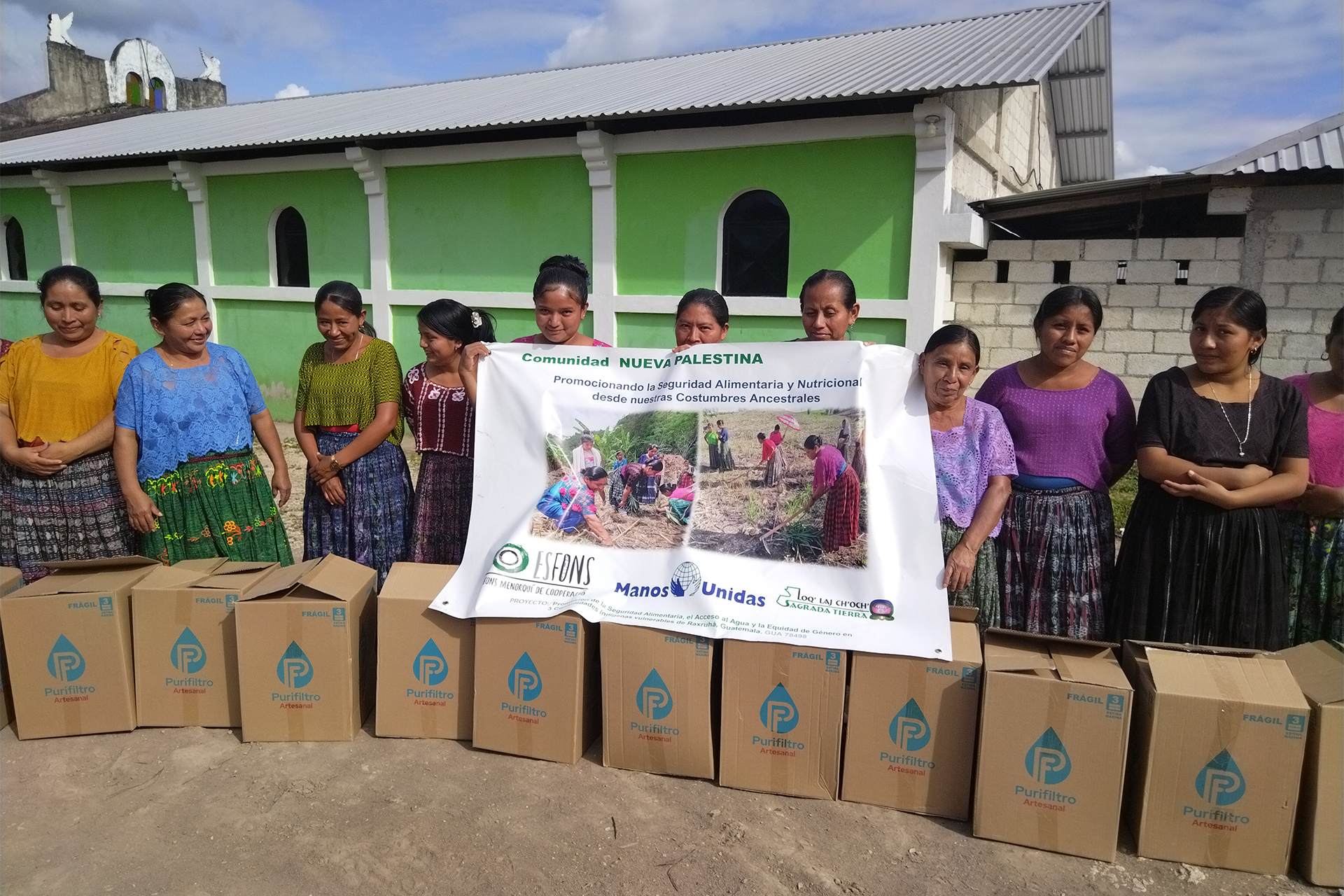 Promoción de la Seguridad Alimentaria, el Acceso al Agua y la Equidad de Género en 3 Comunidades Indígenas vulnerables de Raxruhá, Guatemala