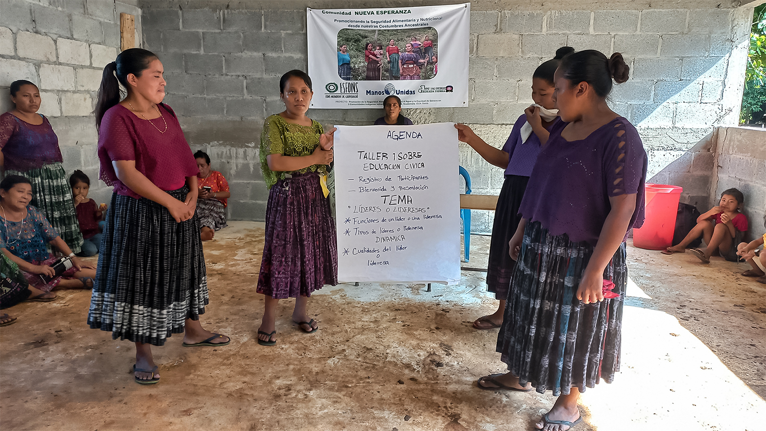 Promoción de la Seguridad Alimentaria, el Acceso al Agua y la Equidad de Género en 3 Comunidades Indígenas vulnerables de Raxruhá, Guatemala