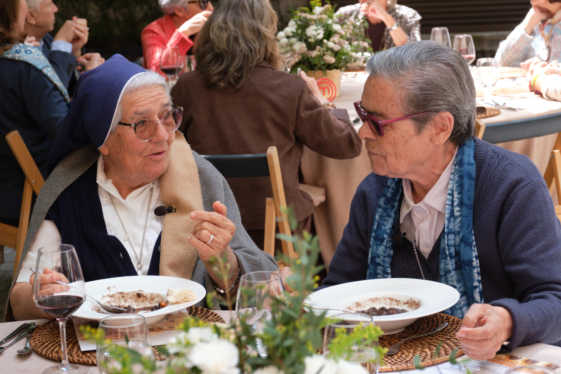 Hermanas Regina y Hortensia en MasterChef Celebrity Legends