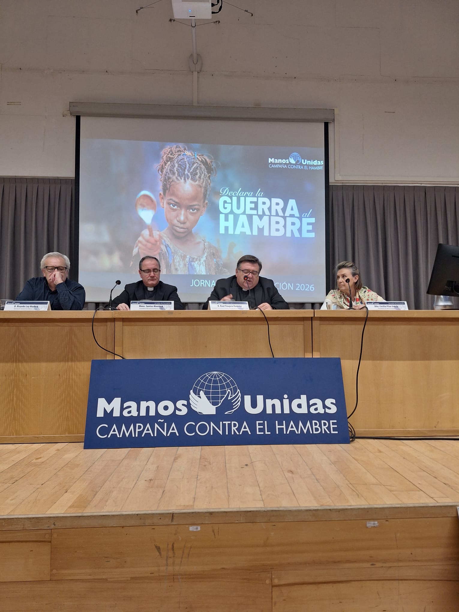 Inauguración Jornadas de formación Manos Unidas