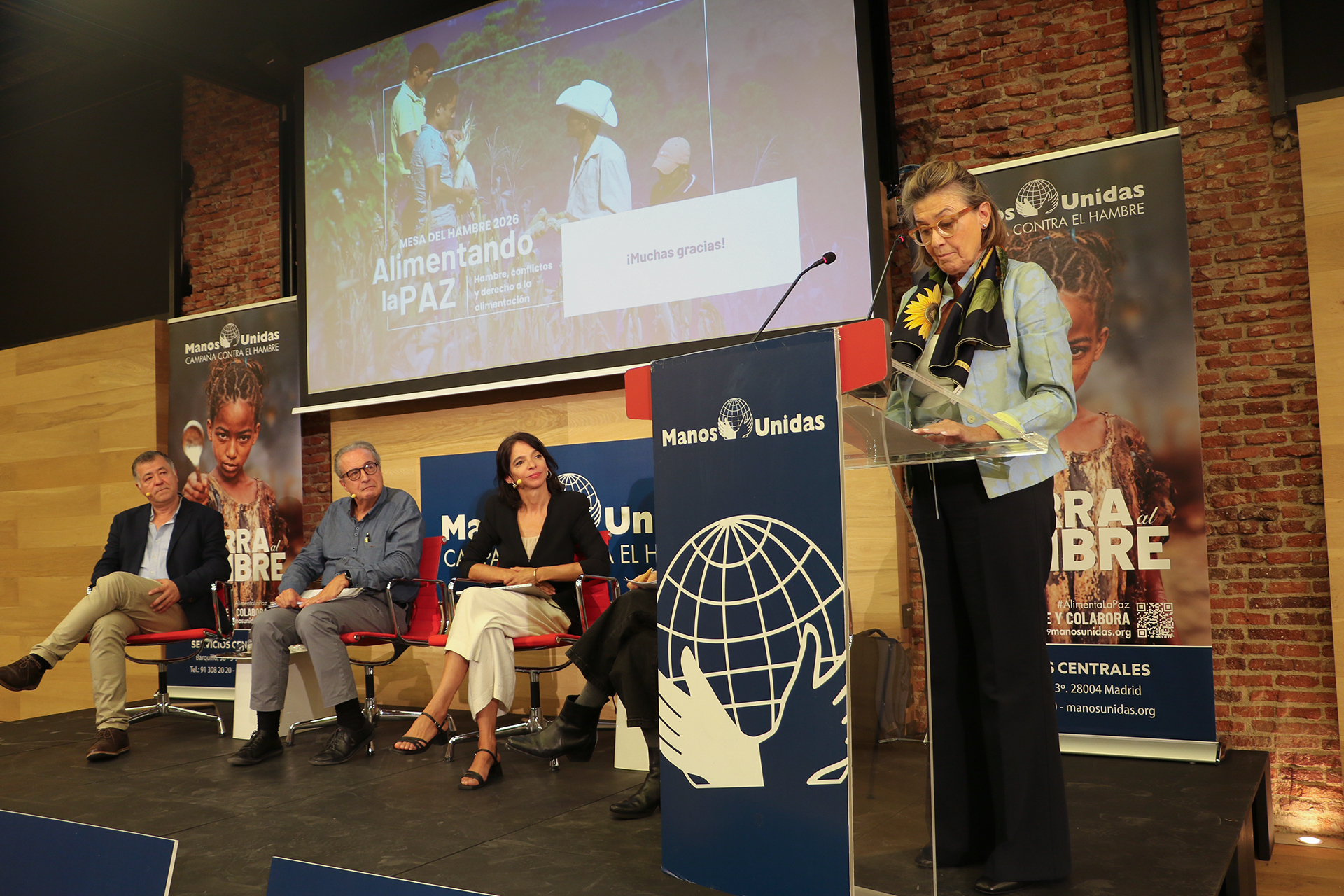 Clausura Cecilia Pilar. Mesa del Hambre de Manos Unidas 2026