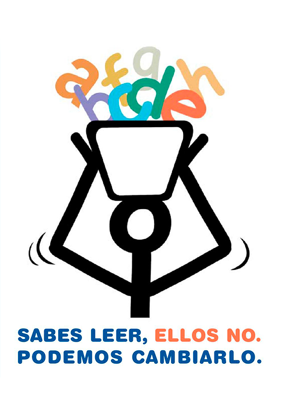 Sabes leer, ellos no. Podemos cambiarlo