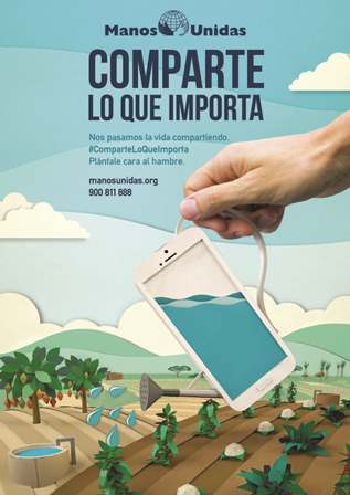 Nos pasamos la vida compartiendo. Comparte lo que importa