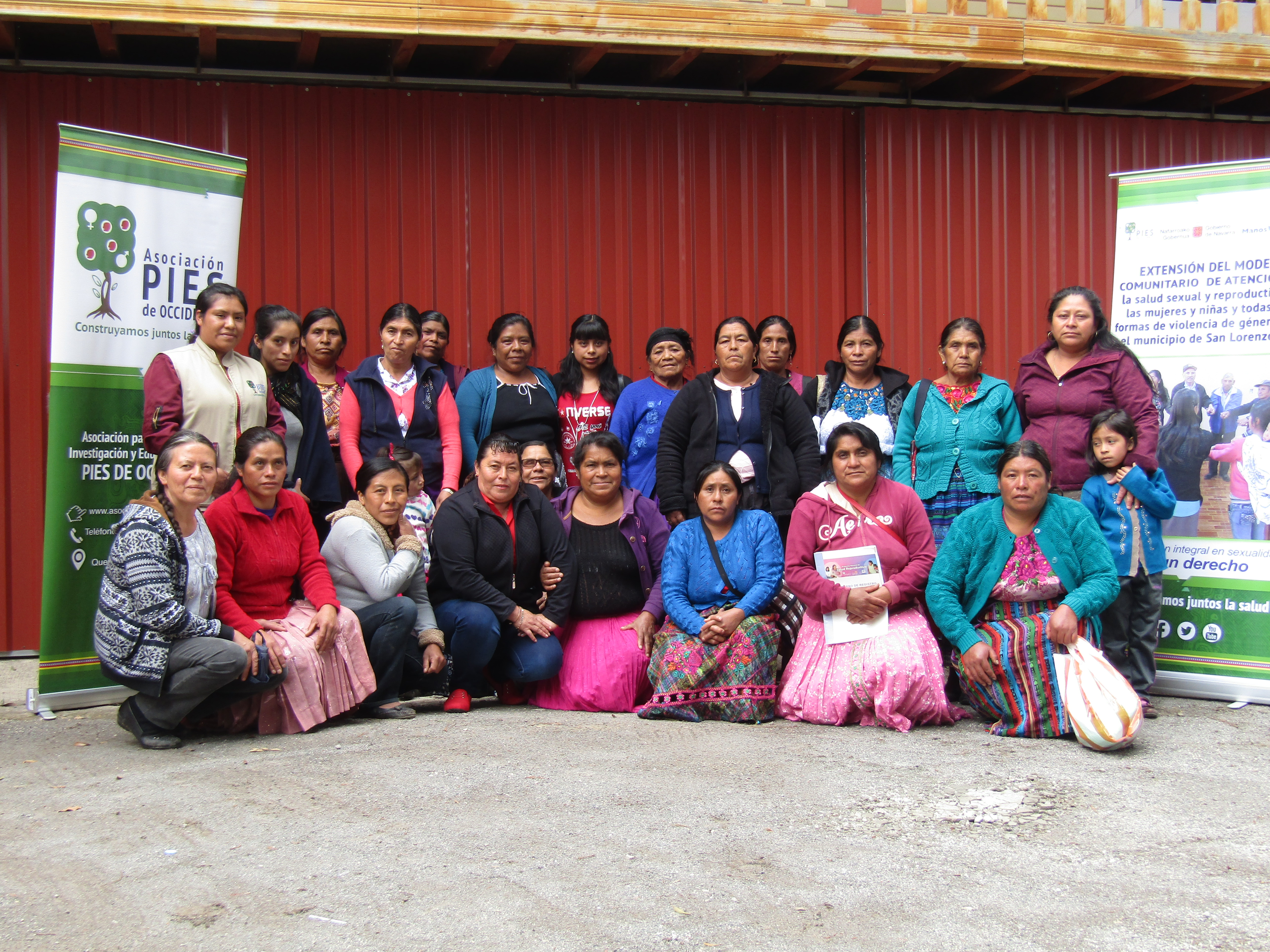 Mujeres en el municipio de San Lorenzo, departamento de San Marcos (Guatemala)