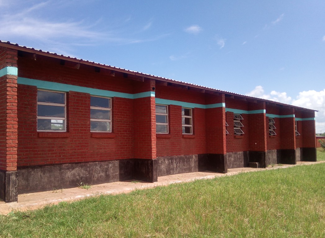 Centro destinado a educación primaria en el campo de refugiados de Dzaleka 