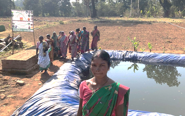 Fortalecimiento de comunidad tribal y desarrollo agrícola sostenible en 10 aldeas. India