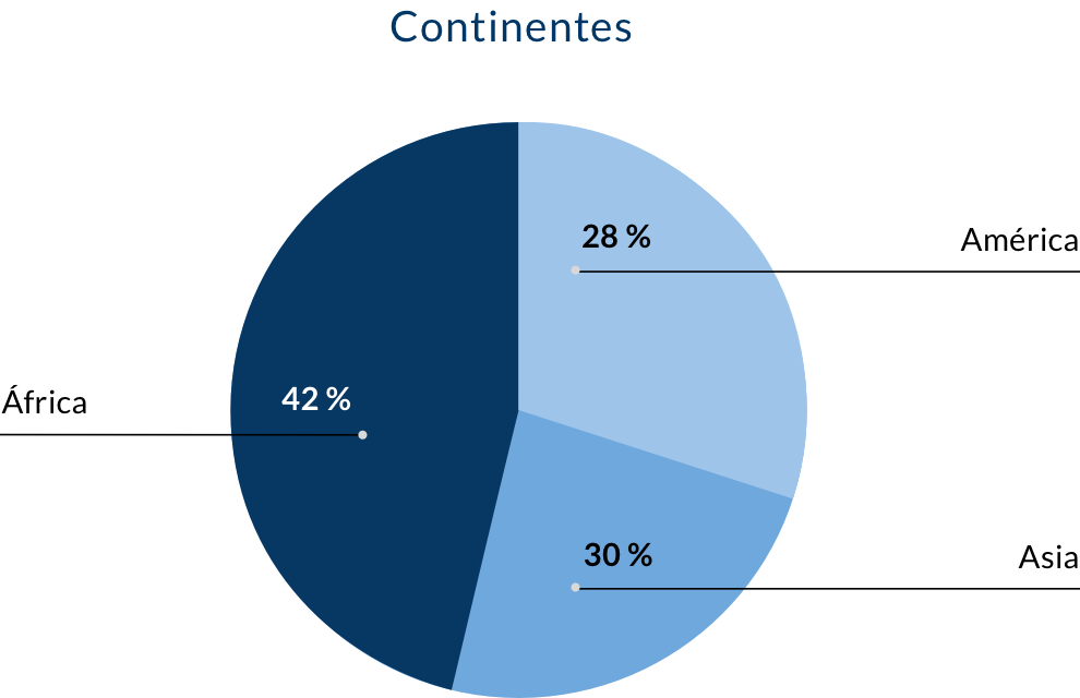 Proyectos por continente - Memoria 2020 Manos Unidas Proyectos por continente - Memoria 2020 Manos Unidas