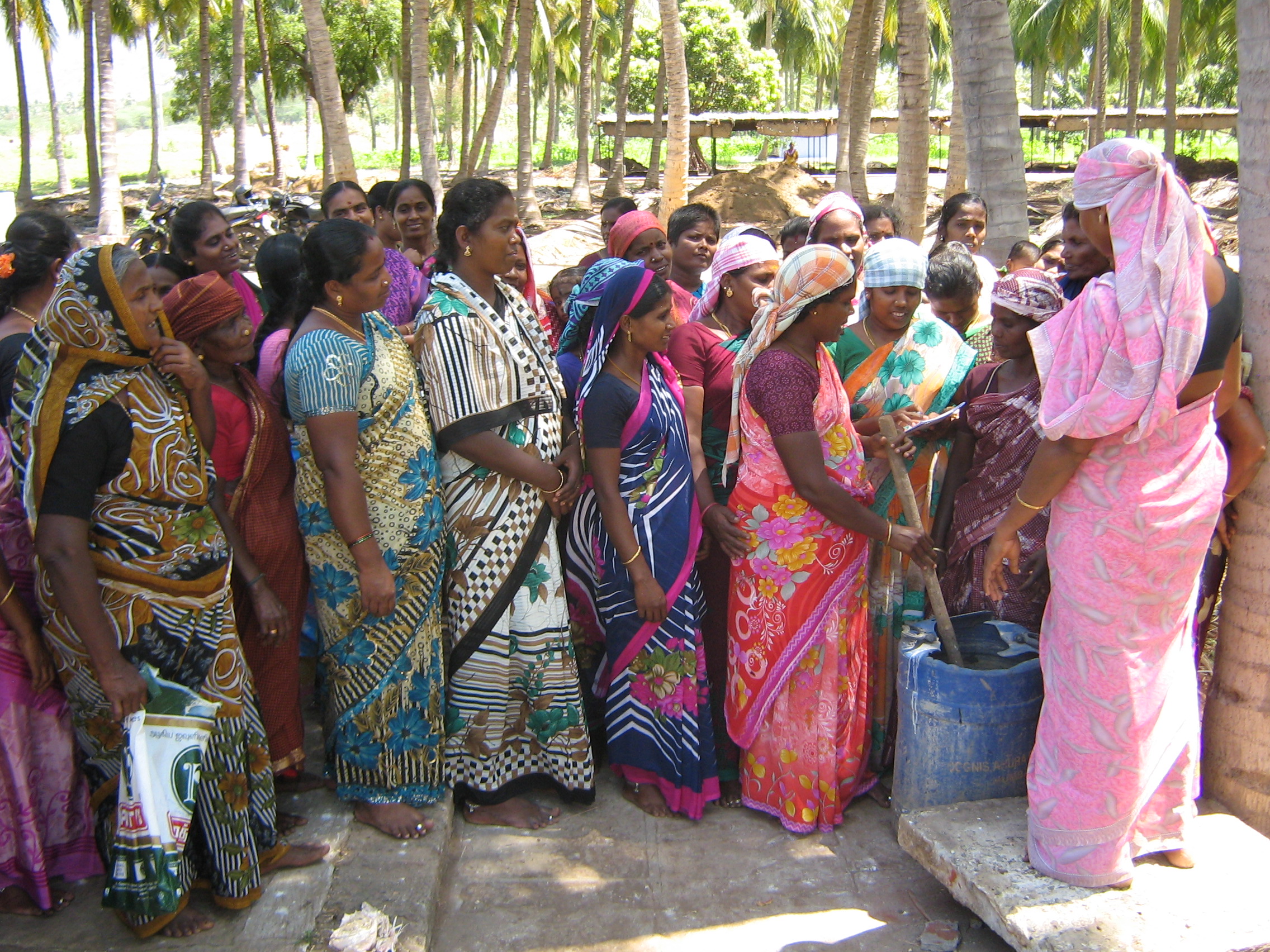 Mujeres indias. Foto: Manos Unidas