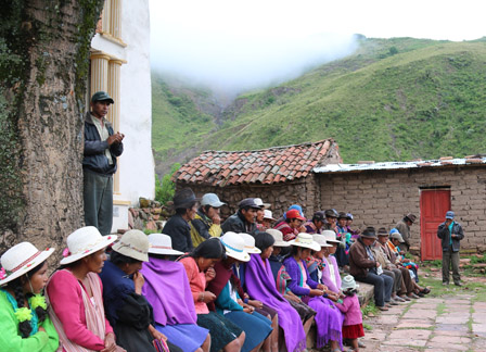 Bolivia 2013 - Proyecto Manos Unidas AECID