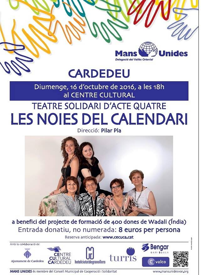 Obra de teatre solidària a Cardedeu