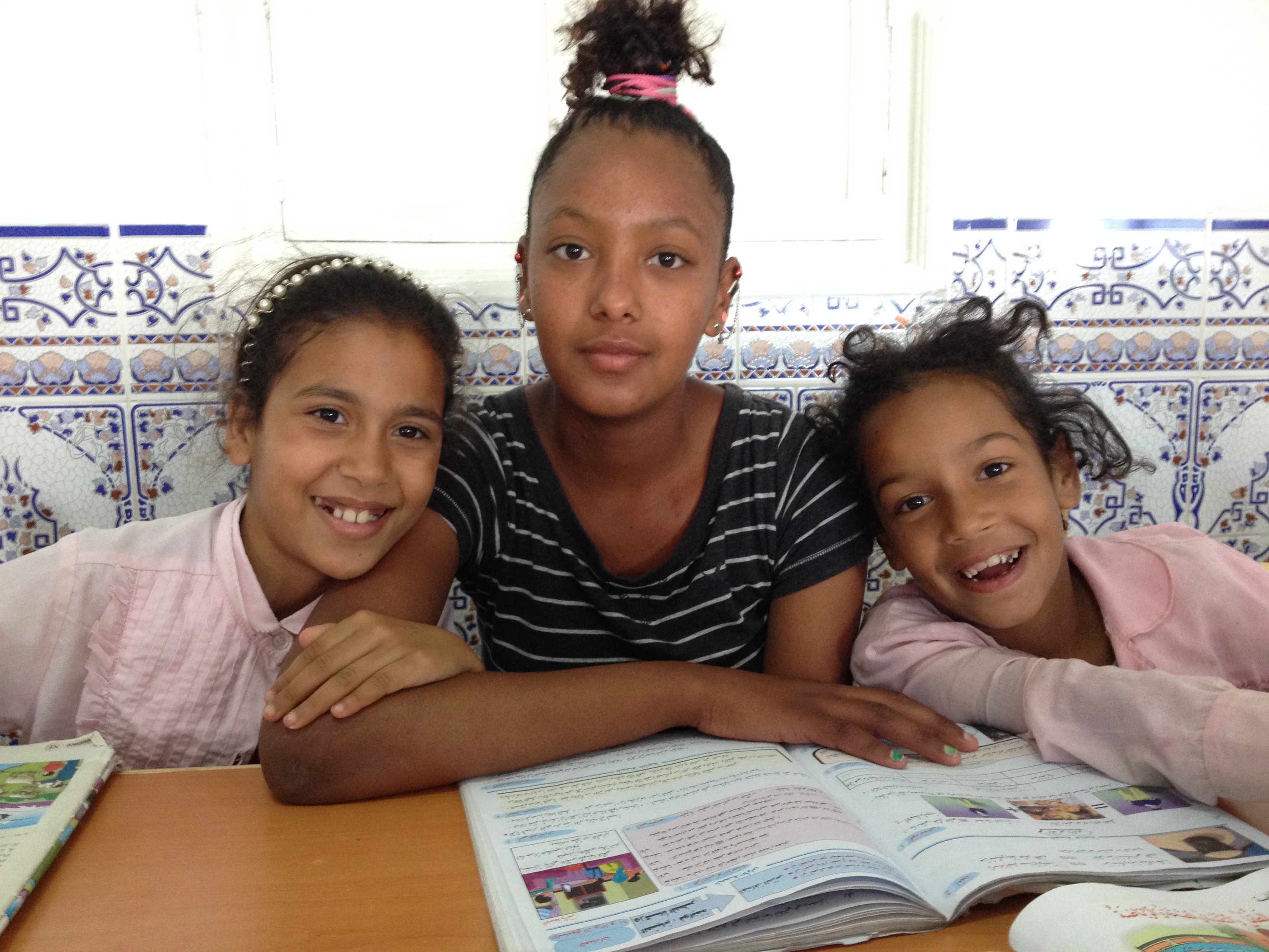 Niñas en escuela Marruecos