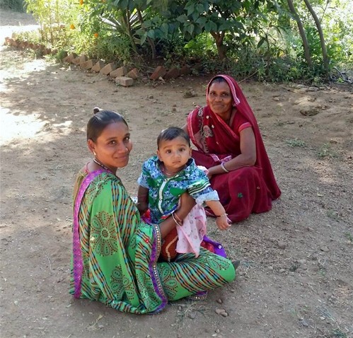 El 55% de la mortalidad infantil  de esta zona de India se debe a problemas relacionados con la desnutrición.