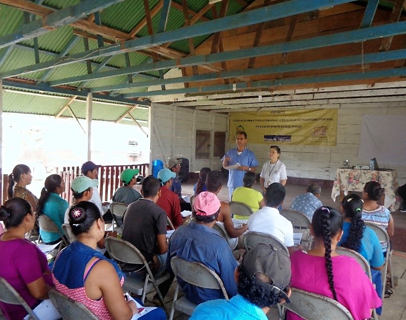 Fortalecimiento de la Red de Salud Comunitaria. Foto: Manos Unidas