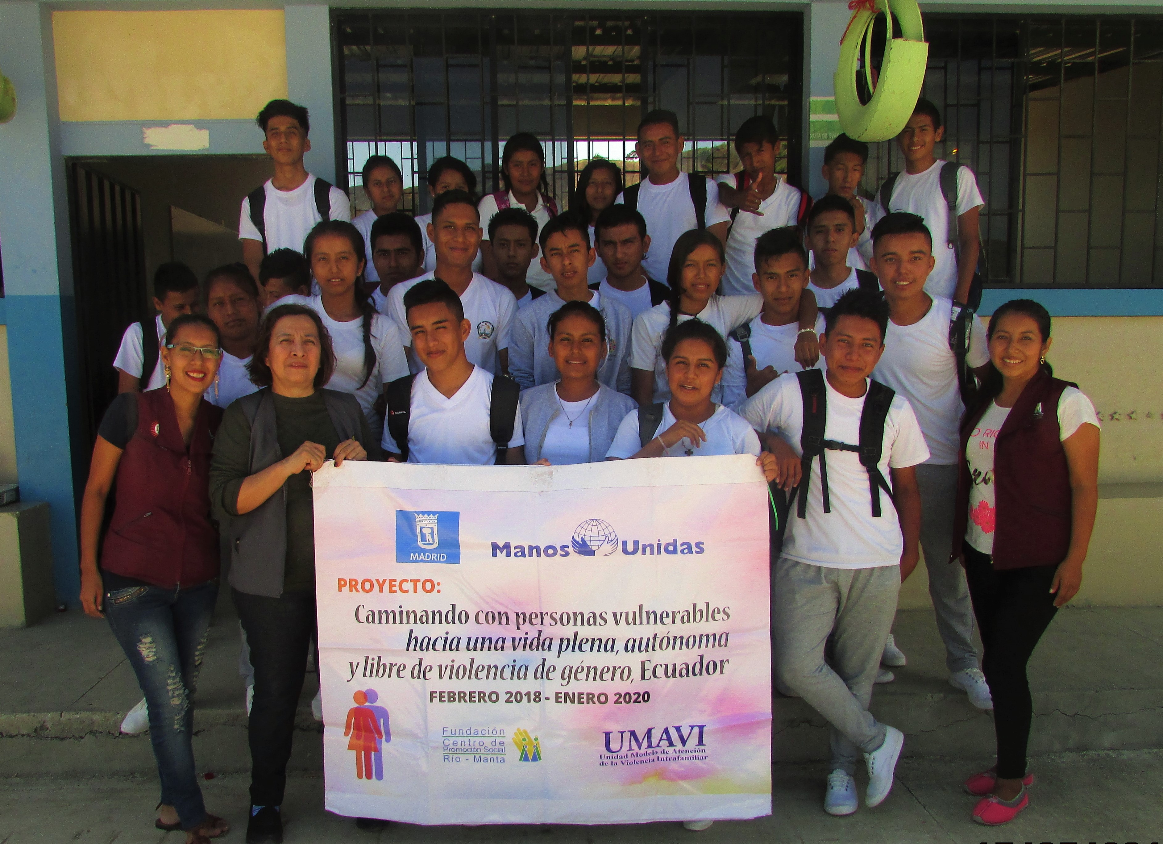 Proyecto de Manos Unidas para prevención de violencia de género en Ecuador