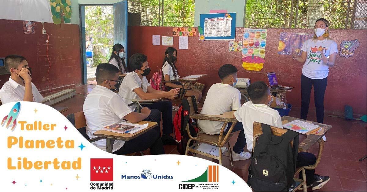 Proyecto de Manos Unidas para formación inclusiva de jóvenes en El Salvador 2021