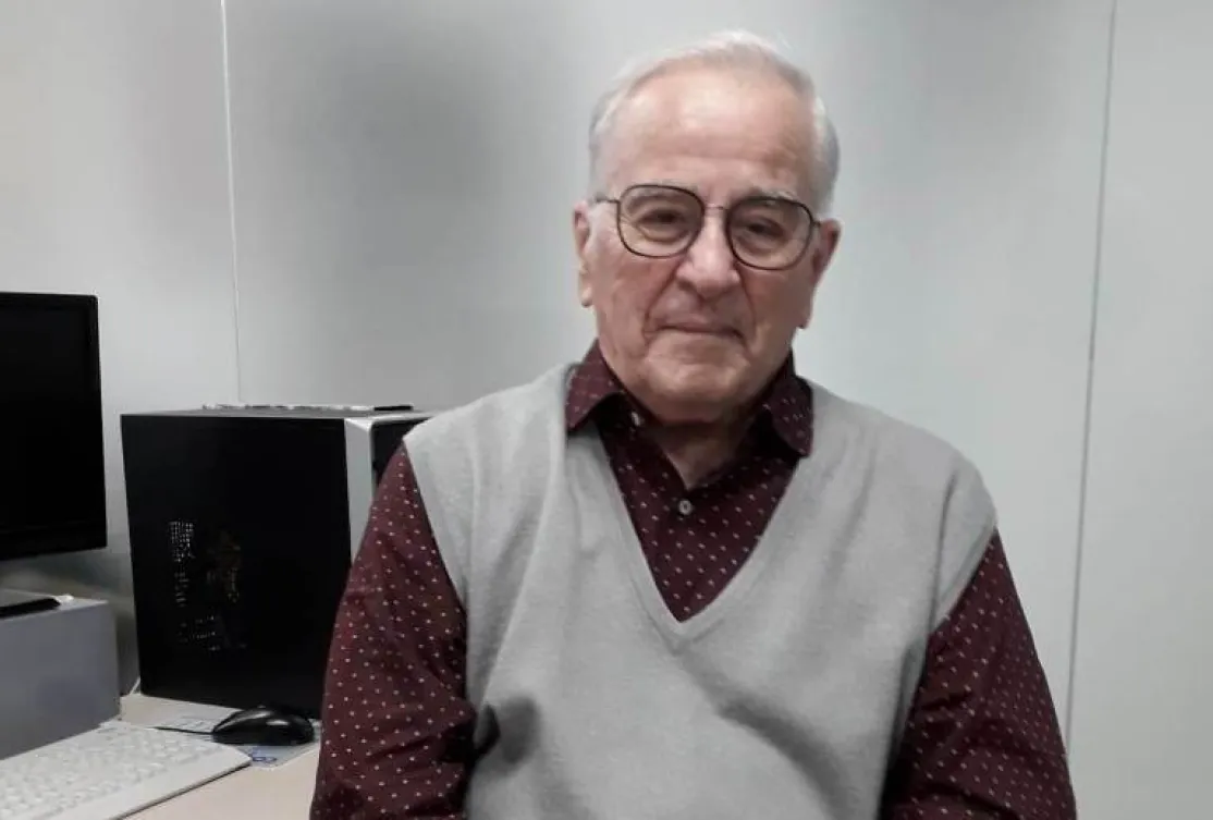 Ángel Ardid, Tesorero de Manos Unidas Valencia durante 20 años. 