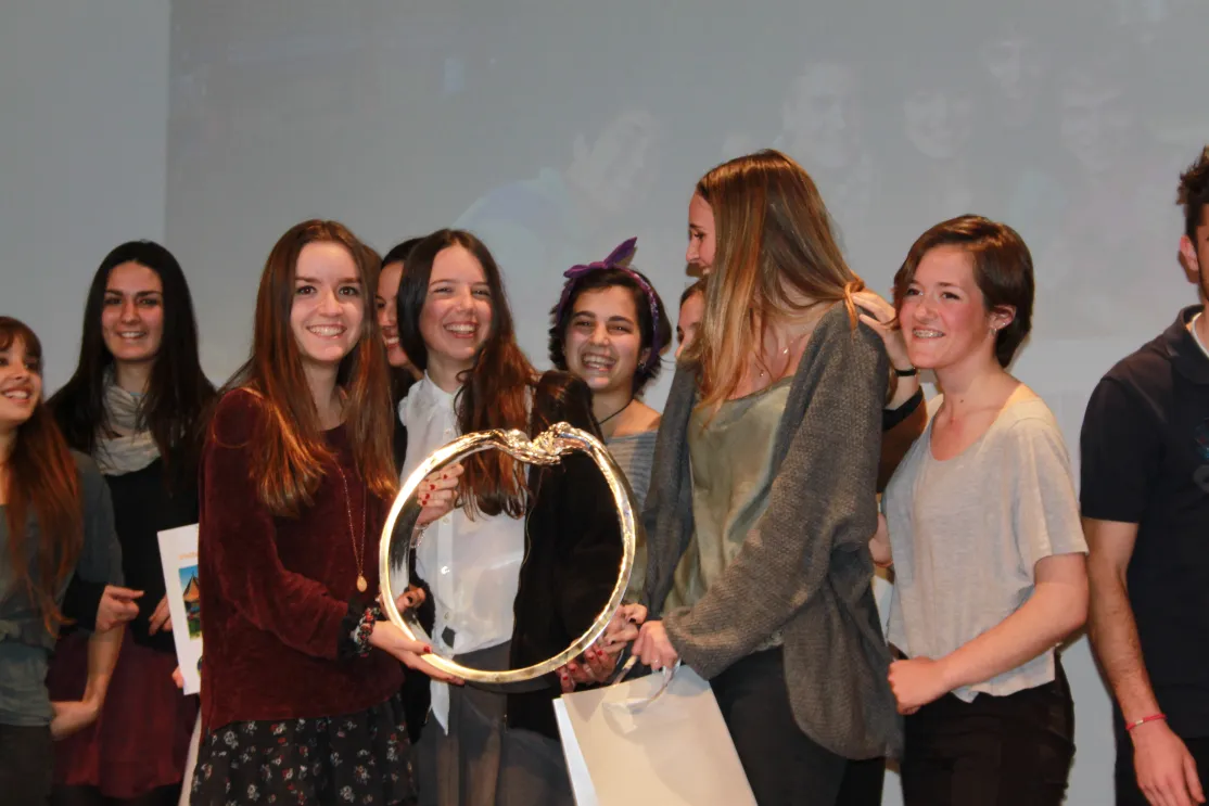 Foto de la gala de la VI Edición del Concurso de Clipmetrajes a nivel autonómico, 2015