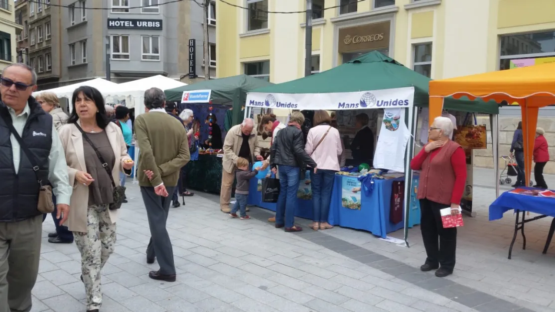 Participación de Manos Unidas en la Fiesta del Comercio Justo