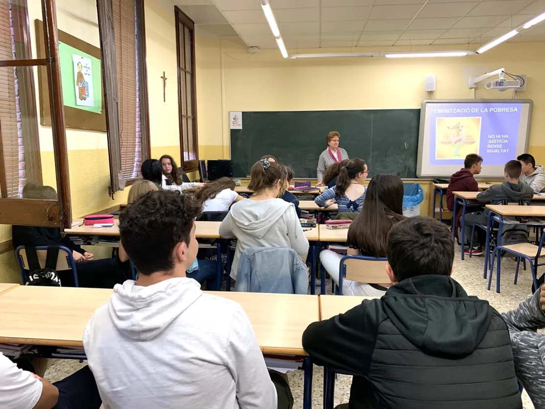 Charla en Colegio Teresianes de Tarragona