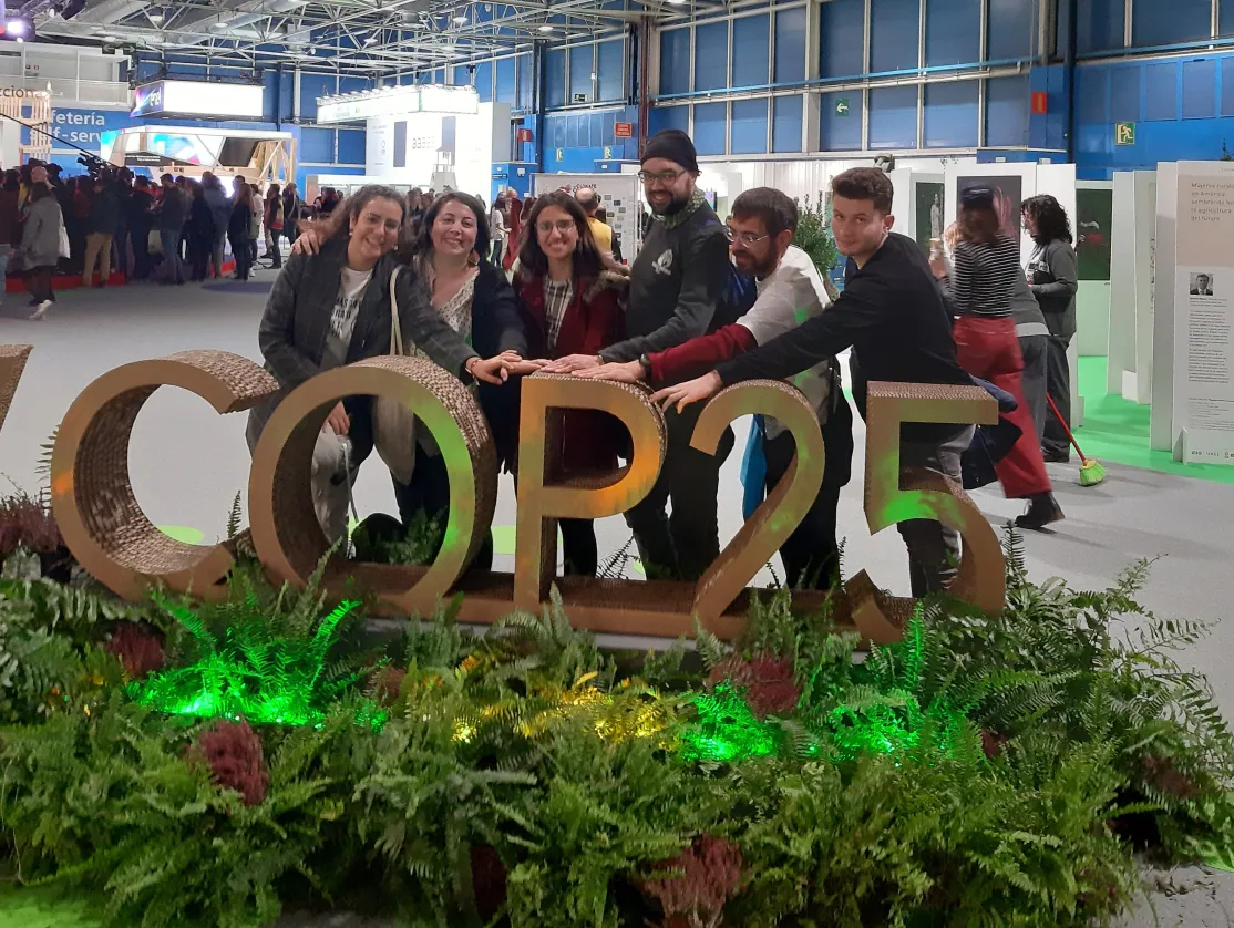 Manos Unidas en la COP-25 de Madrid. 2019