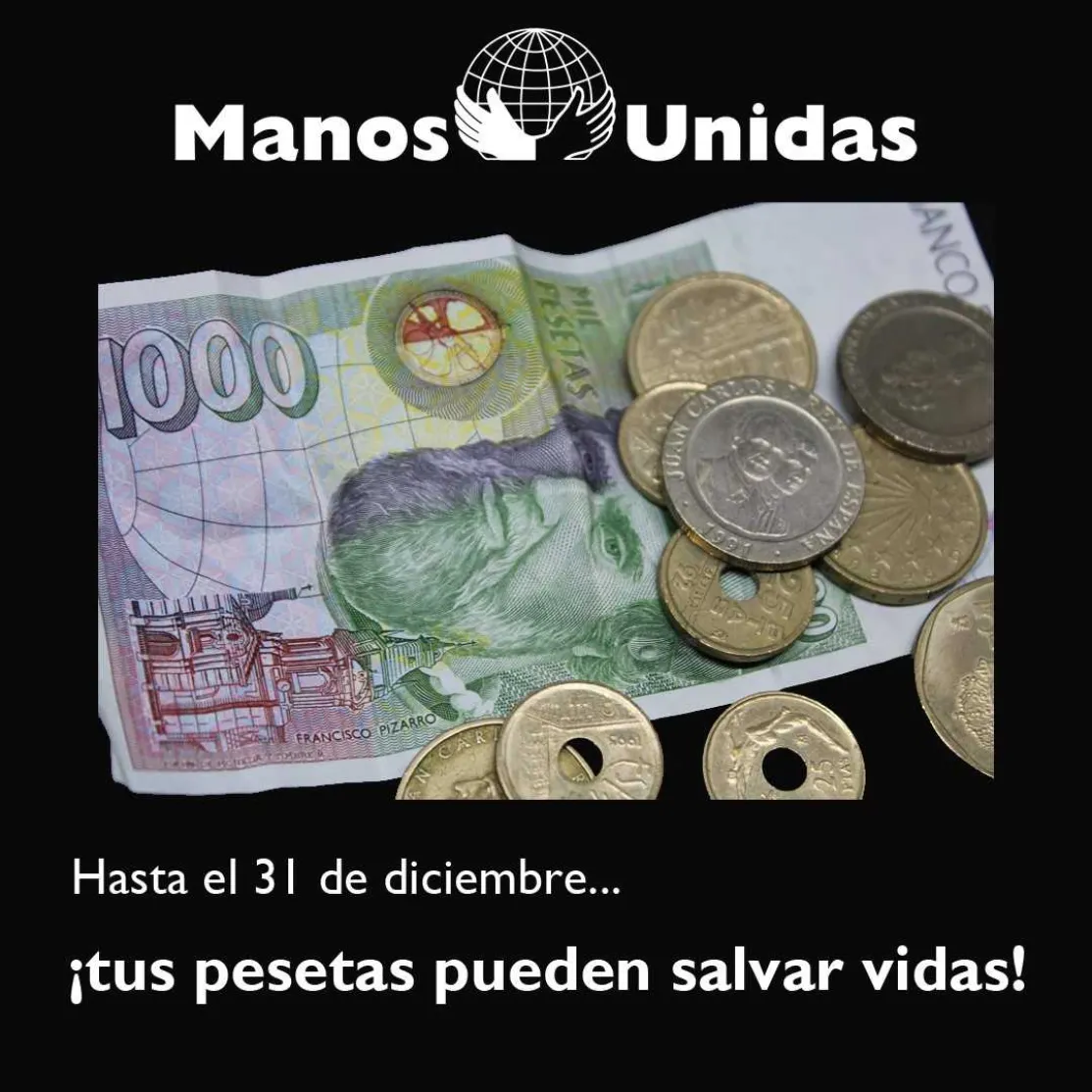Campaña 'Tus pesetas pueden salvar vidas' 