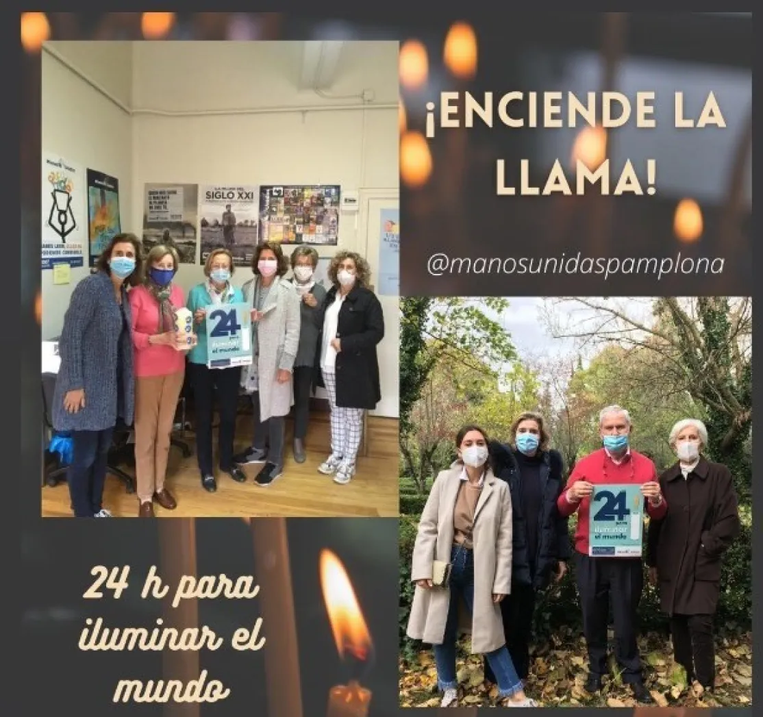 VIII edición de las 24 Horas de Manos Unidas con unas voluntarias de la delegación