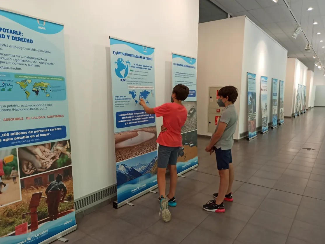 Exposición del Agua en el CIVIVOX Iturrama de Pamplona
