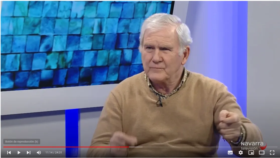 Entrevista Navarra TV a José Javier Castiella, delegado de Manos Unidas