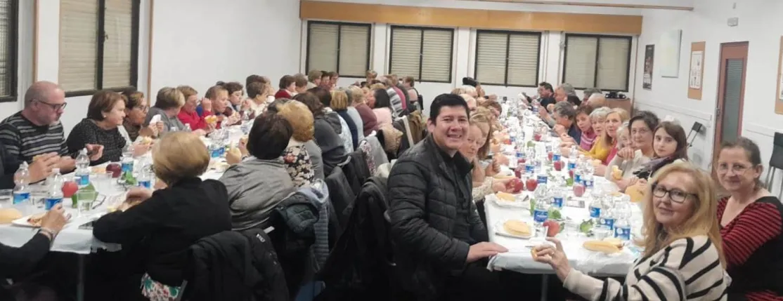 Cena del hambre en Onteniente Manos Unidas Valencia