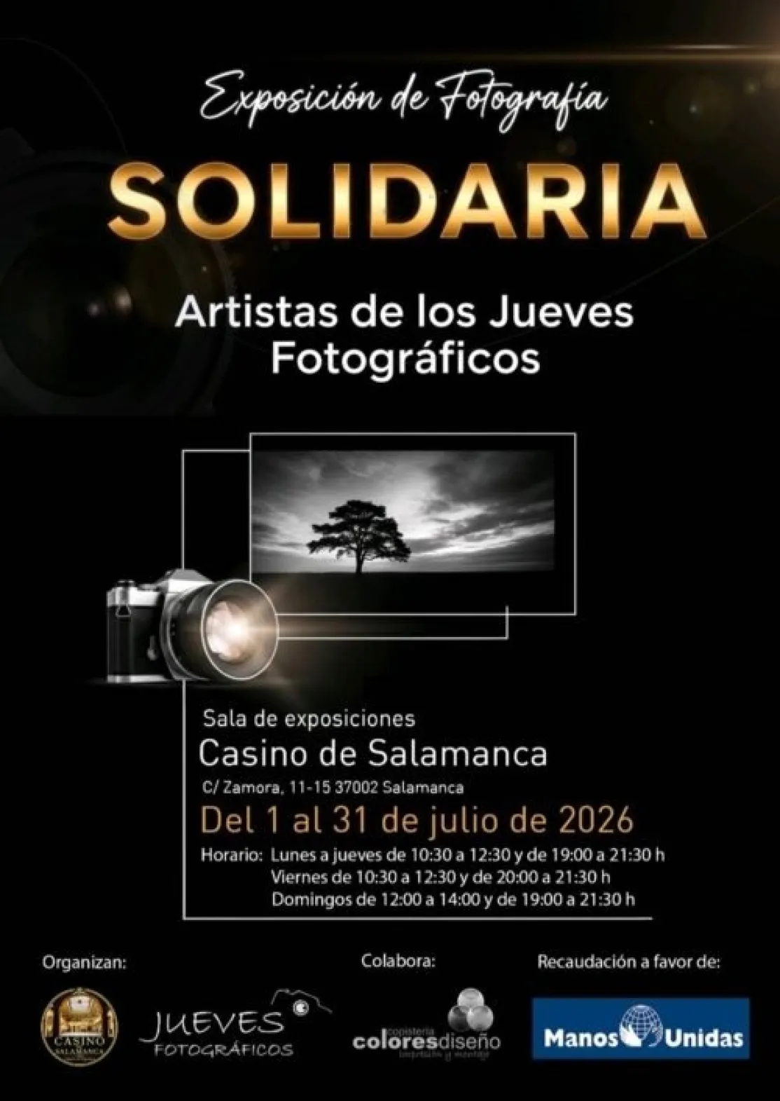 Cartel Exposición de fotografía