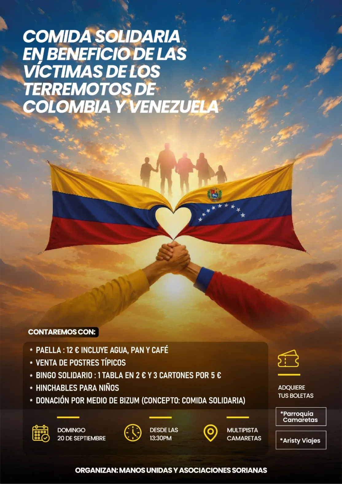 Cartel paella soliaria