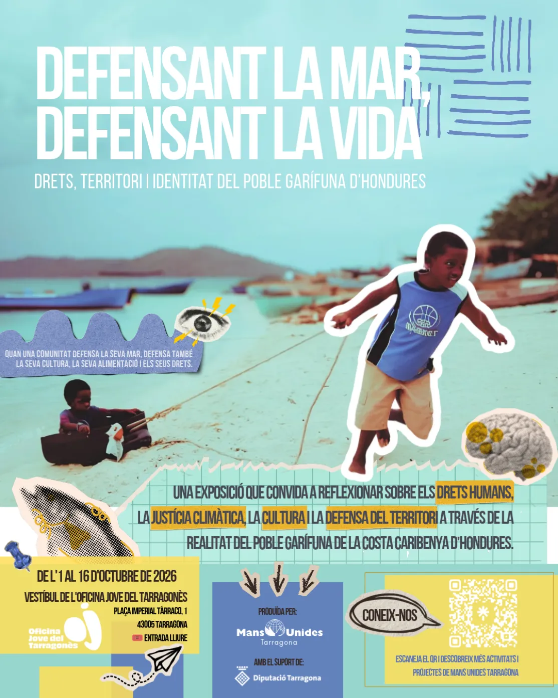 Exposi"Defensant la mar, defensant la vida" a Oficina Jove del Tarragonès