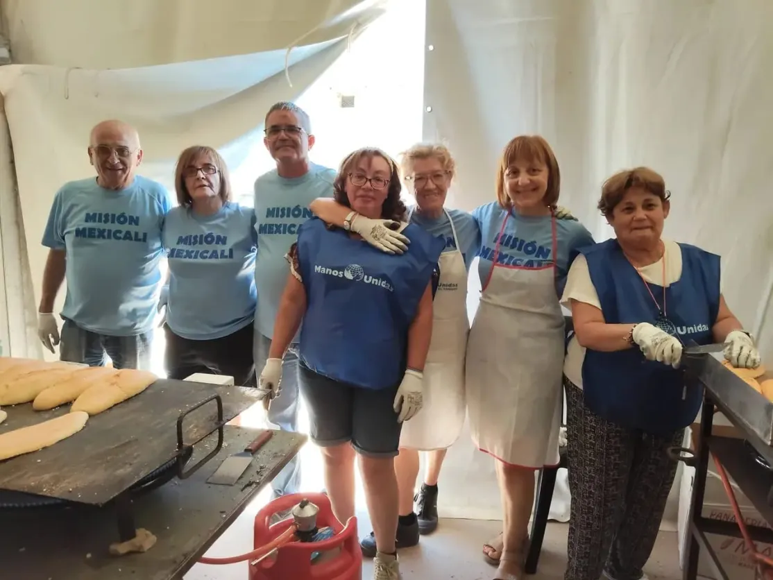 Voluntarios en acción