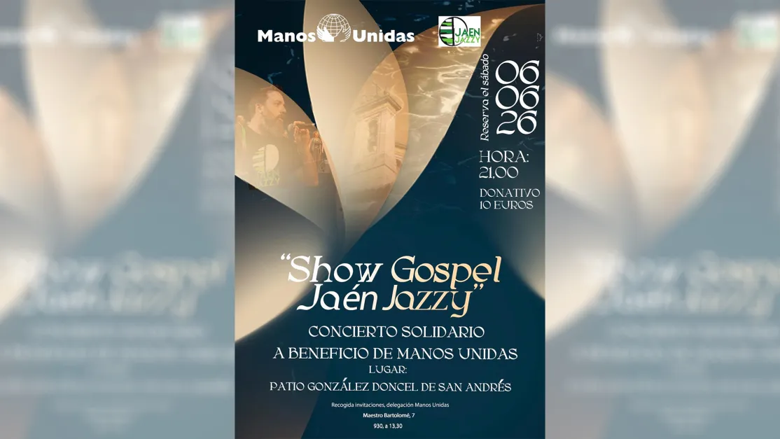 Cartel Show Gospel Jaén Jazzy