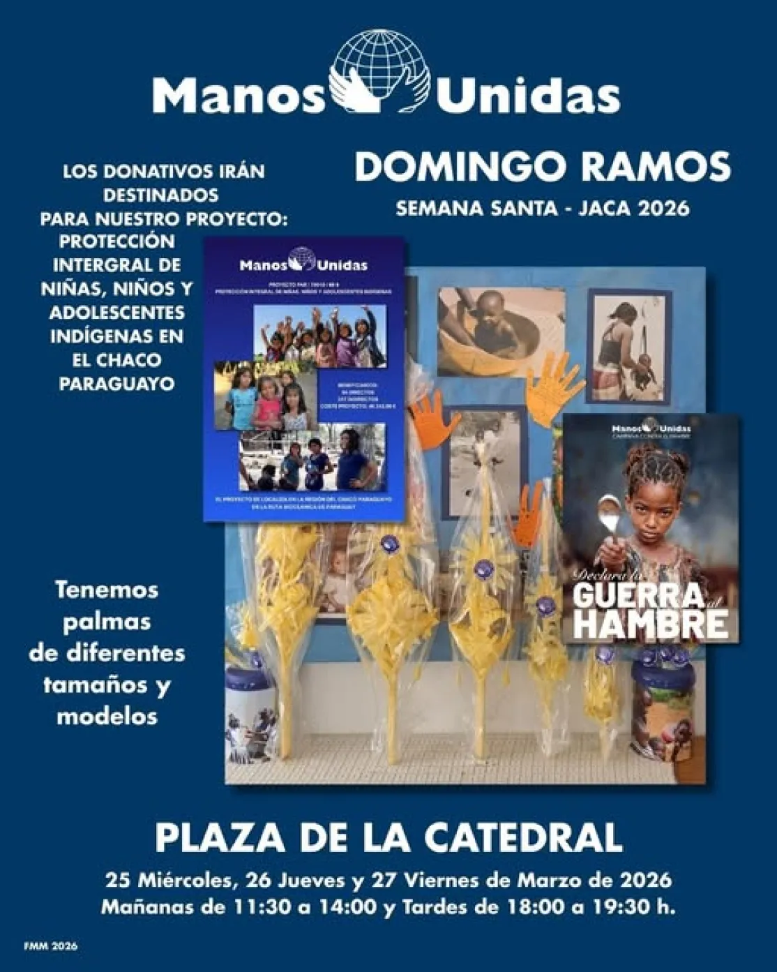 Cartel Palmas Domingo Ramos