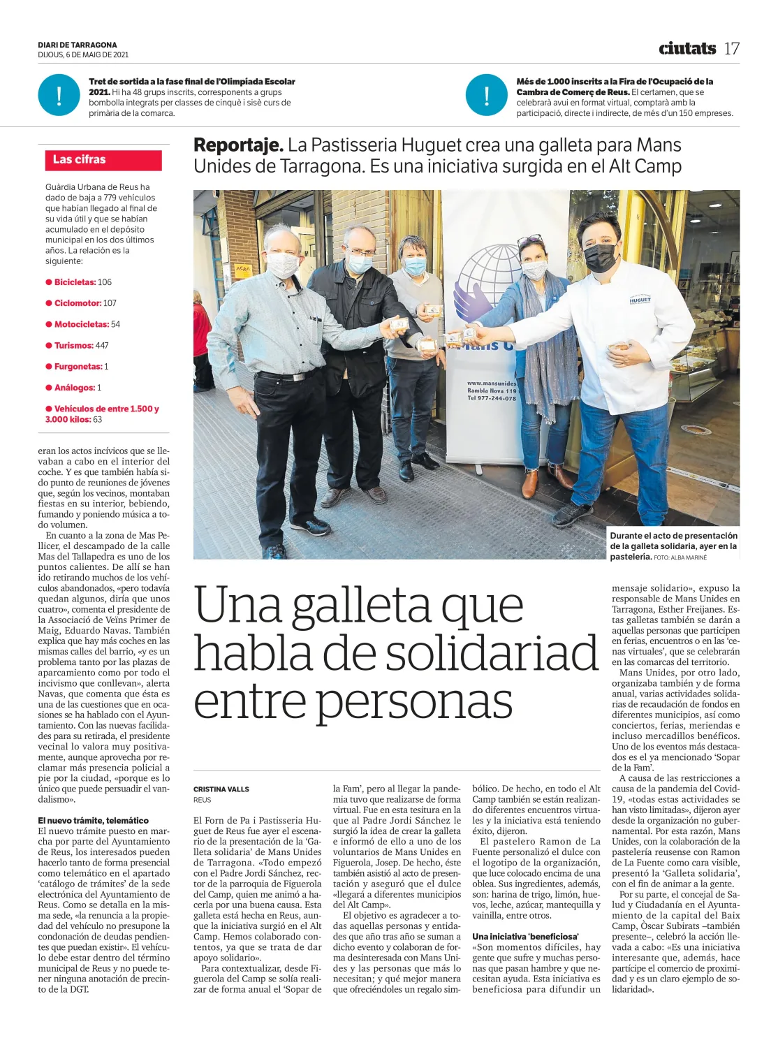 Presentación "Galleta Solidaria"