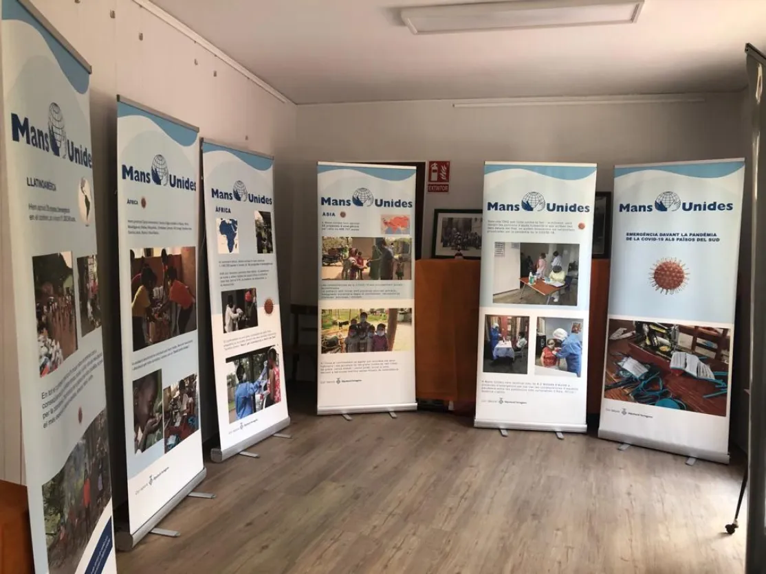 Exposición "Emergència pandèmia Covid-19 als països del Sud"