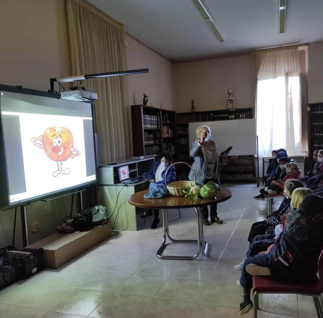 Cuentacuentos en Colegio Claret de Valls