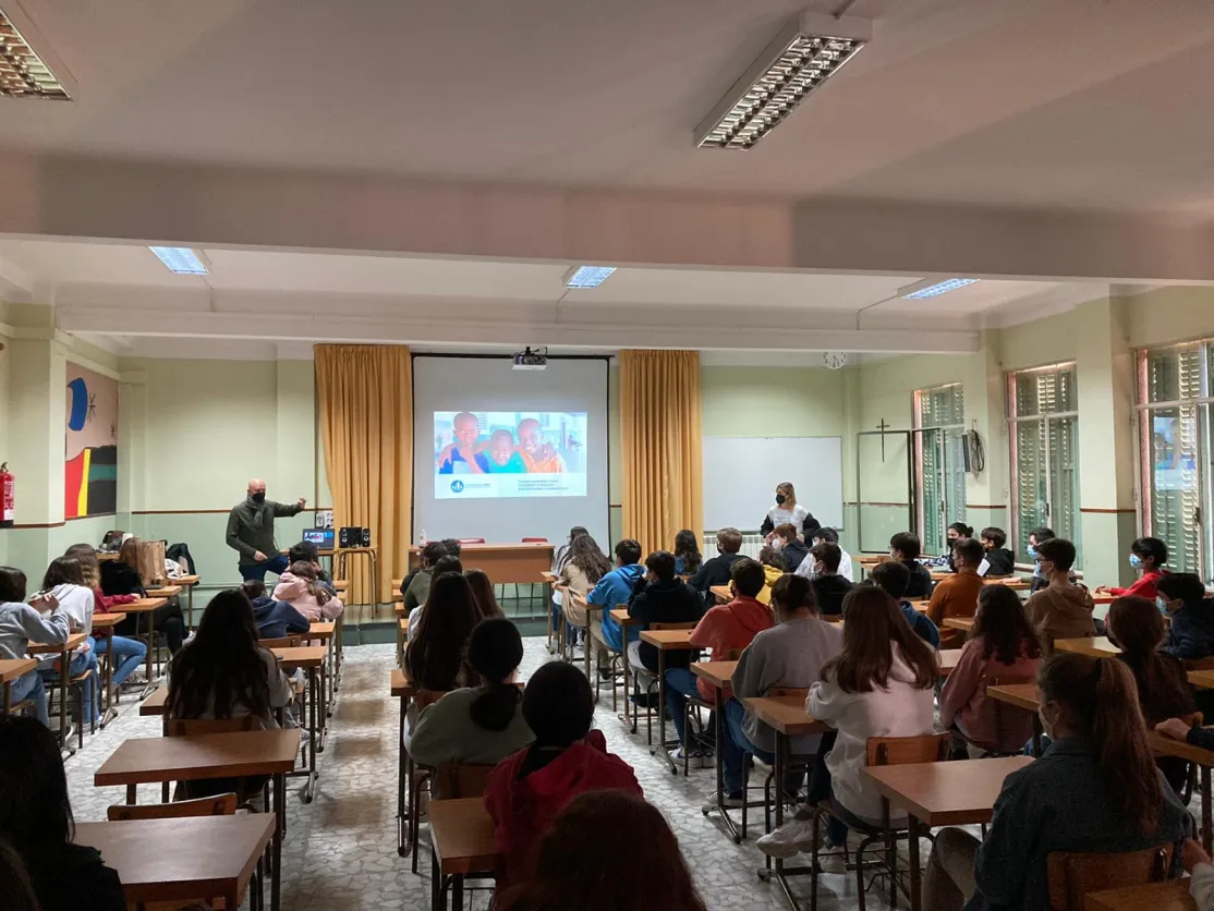 Charla en Col·legi Sagrat Cor