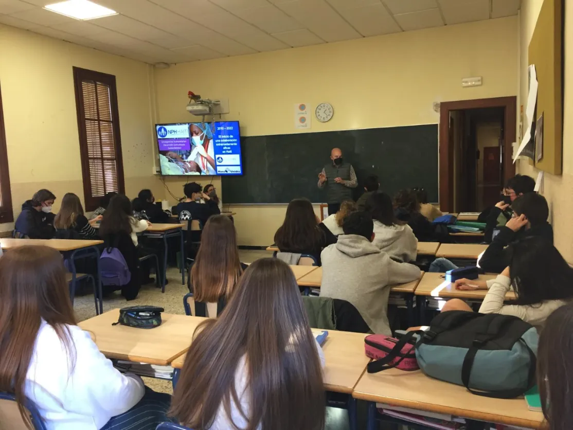 Charla en Colegio Teresianas de Tarragona